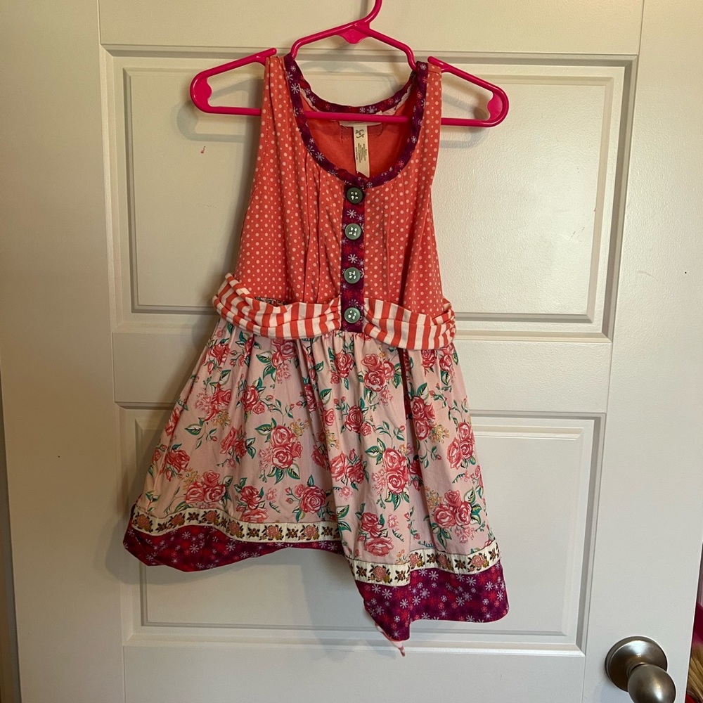 Matilda Jane sleeveless tunic top size 8